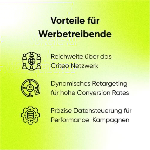 Vorteile für Werbetreibende (1)