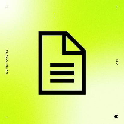 09 -  SEO -  WDFIDF Analyse