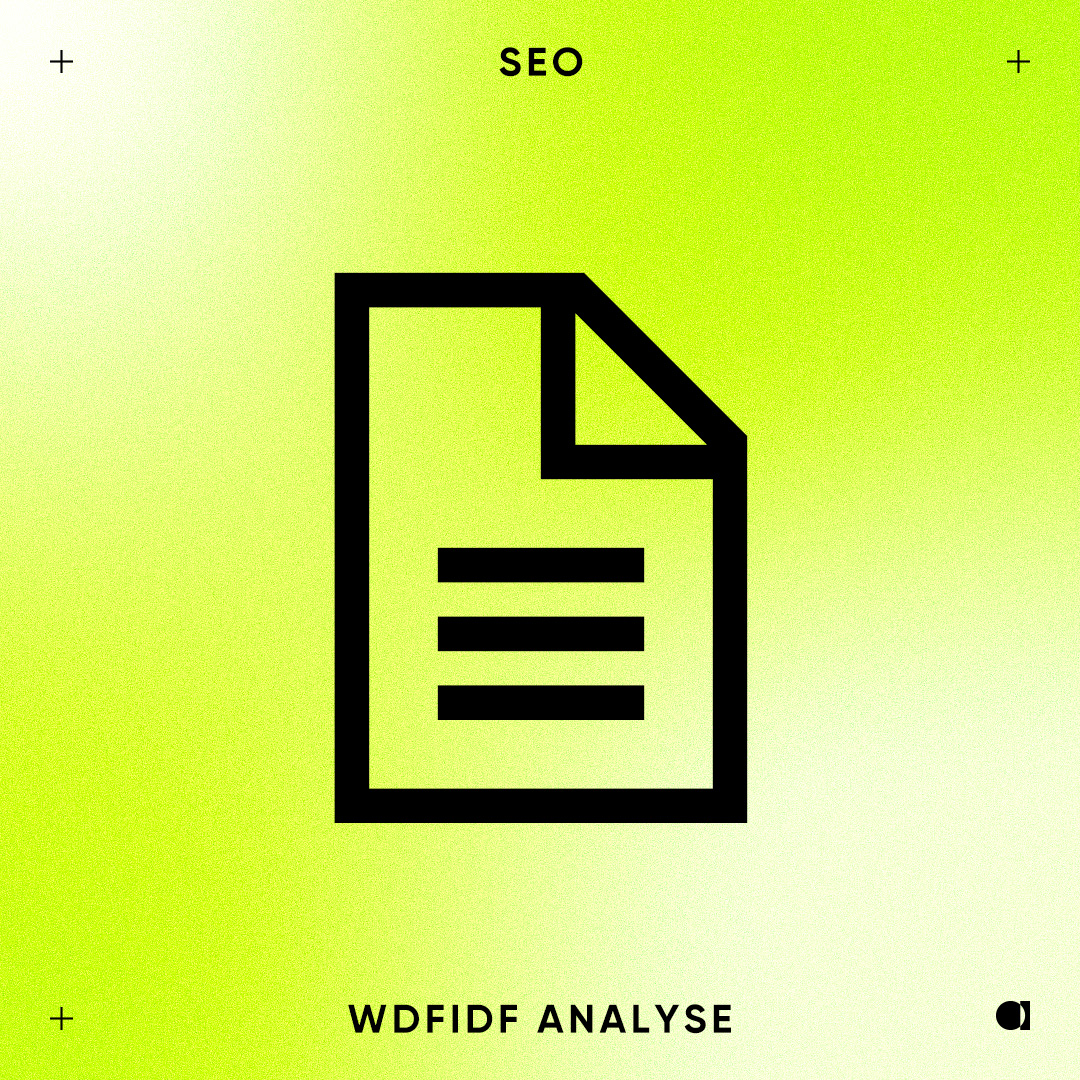 SEO: WDFIDF Analyse
